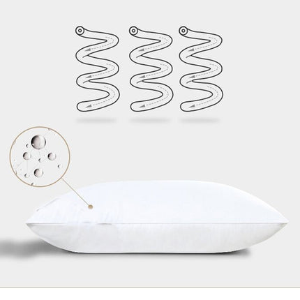 Pillows Hotel Bed Pillows Fluffy Down Pillows for Side Sleeper, Back, Stomach 2