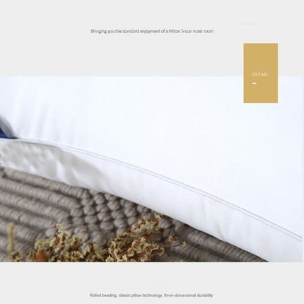 Pillows Hotel Bed Pillows Fluffy Down Pillows for Side Sleeper, Back, Stomach 1