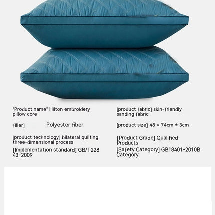 Sleeping Pillows, Hotel Pillow Down Standard Bed Pillow for Neck Side Sleeper