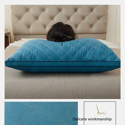 Sleeping Pillows, Hotel Pillow Down Standard Bed Pillow for Neck Side Sleeper