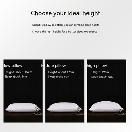 Pillows Soft Hotel Pillows for Side Sleeper Bed Pillow Down Alternative Pillow