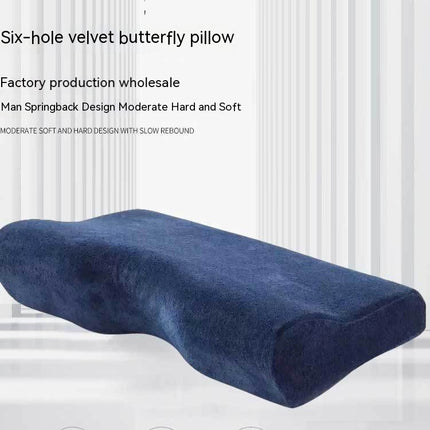 Contour Memory Foam Pillow for Sleeping Ergonomic Pillow for Side, Back and Sleepers