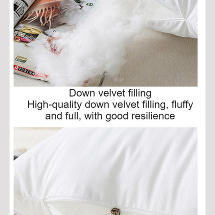 Cotton Pillows Skin Friendly Sleep Pillow Core, Adult Home Cervical Pillow Soft Pillow