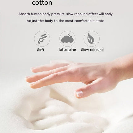 Memory Pillow Neck Pillow Cervical Pillow Ergonomic Memory Foam Pillow for Sleeping-D