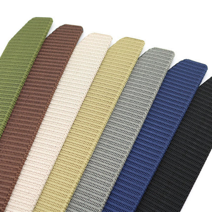 Men's Ratchet Tactical Belt,Nylon Web Work Belt with Automatic Slide Buckle