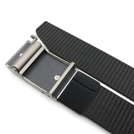 Men's Ratchet Tactical Belt,Nylon Web Work Belt with Automatic Slide Buckle