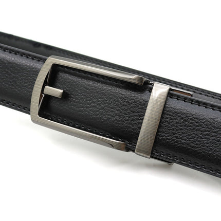 Men's Genuine Leather Ratchet Belt,  for Dress Pant Shirt Casual Golf