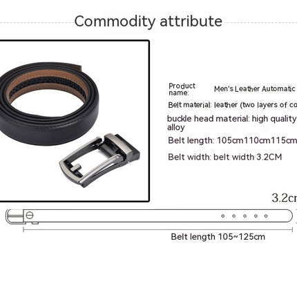 Ratchet Belts for Men with Automatic Buckle Regular & Reversible Ratchet Belt men