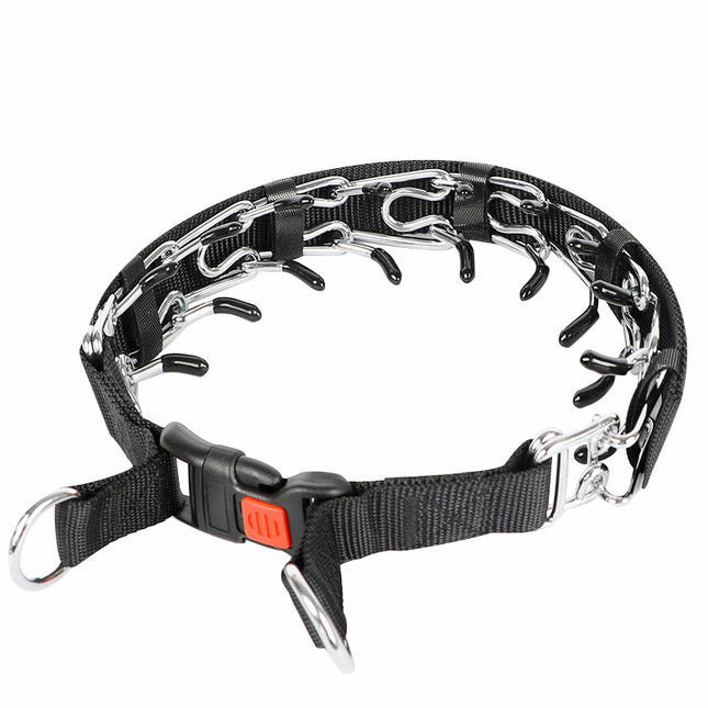 Dog No Pull Collar with Quick Release Buckle Adjustable Collar with Nylon Cover