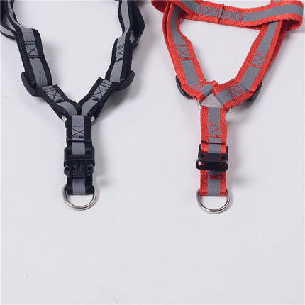 Adjustable Pet Puppy Dog Safety Harness with Leash Lead Set Reflective Dog Leash Collar