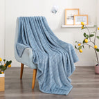 Two -color gauze light blue