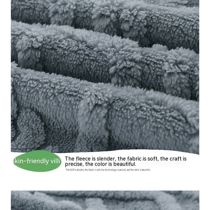 Taffeta blanket, plush fleece blanket, three-dimensional embossed fleece soft blanket, fluffy blanket, for sofa bed, warm and cozy bed blanket