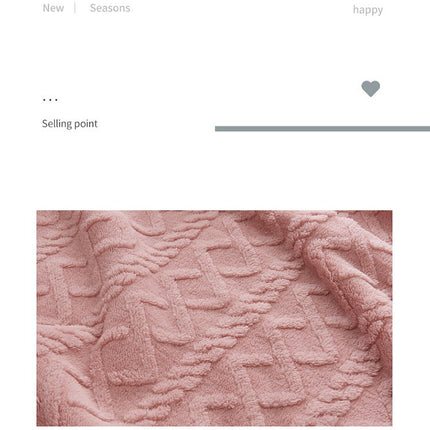 Cake cashmere blanket, plush fleece blanket, plush soft blanket, fluffy blanket,, for sofa bed, warm and cozy winter thick bed blanket