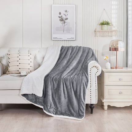 Cashmere Blanket, Fluffy Blanket, Shaggy Soft Blanket, Plush Fleece Blanket for Sofa Bed, Warm and Cozy Winter Thick Bed Blanket