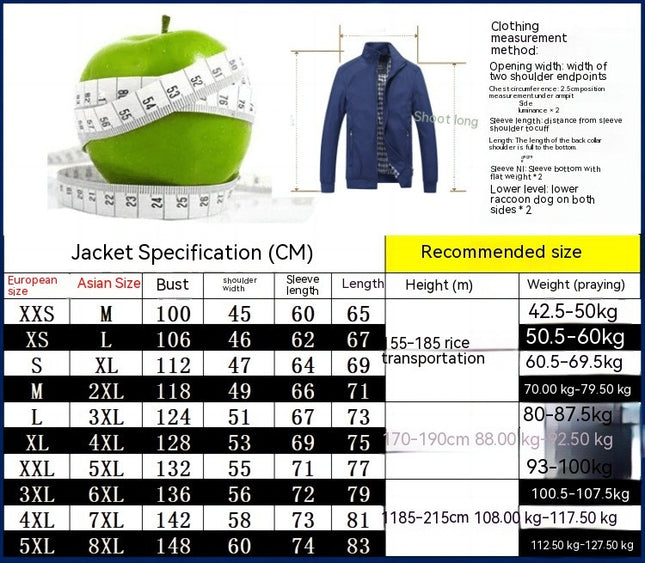 Men's Sports Shell Jacket Lightweight Windbreaker Outdoor Casual Coat 1