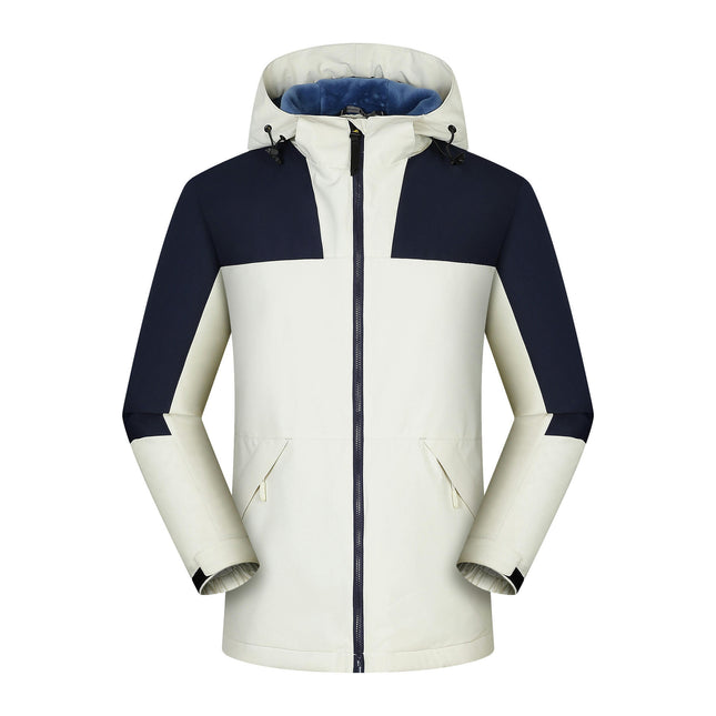 Men's Winter Snow Coat Warm Ski Jacket Waterproof Hooded Outerwear