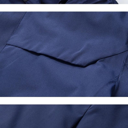 Men's Ski Jacket 3 in 1 Snow Winter Coats Waterproof Windproof Fleece Hooded Jackets