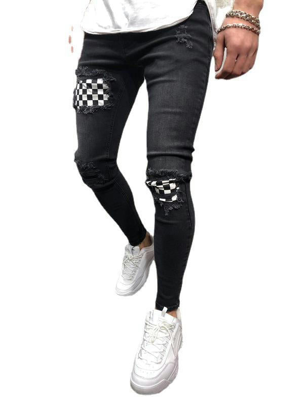 Men's Slim Fit Jeans Skinny Stretch Denim Pants for Men