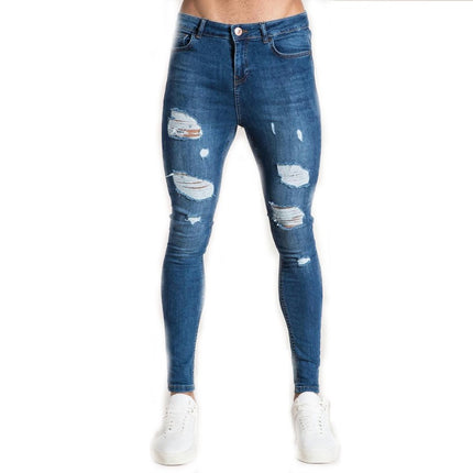 Men's Slim Fit Jeans Skinny Stretch Denim Pants for Men Tapered Leg