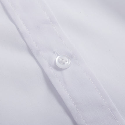 Men's Button Down Shirt Regular Fit Long Sleeve Embroidered Casual Dress Shirts