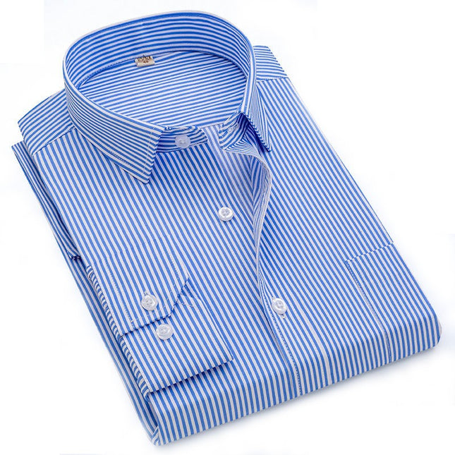 Men's Dress Shirts Long Sleeve Formal Shirt Business Button Down Shirts