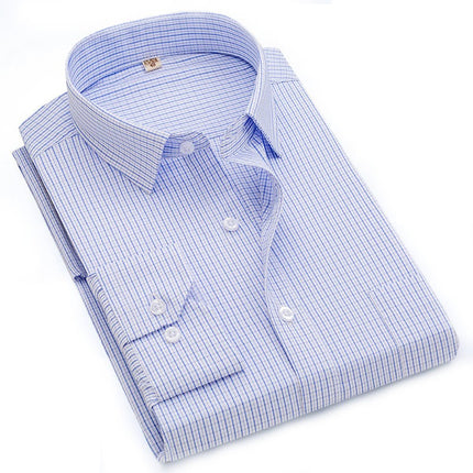 Men's Dress Shirts Long Sleeve Formal Shirt Business Button Down Shirts 1