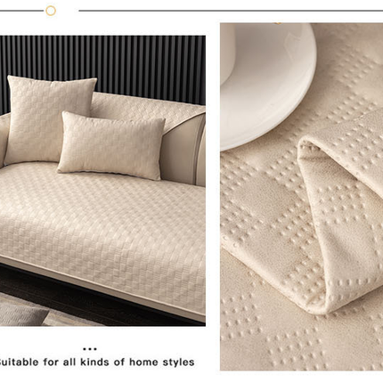 Sofa Cover Waterproof Sofa Slipcovers - Reversible Quilted Sofa Protector Non-Slip Couch Cover