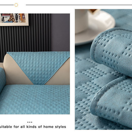 Sofa Cover Waterproof Sofa Slipcovers - Reversible Quilted Sofa Protector Non-Slip Couch Cover