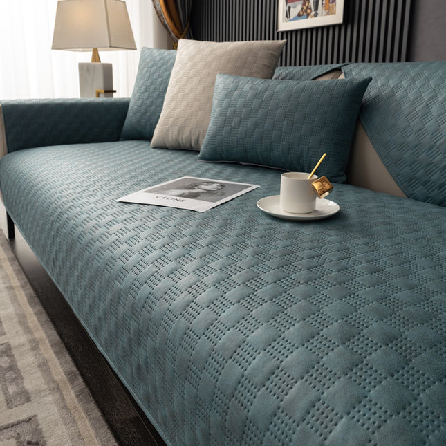 Sofa Cover Waterproof Sofa Slipcovers - Reversible Quilted Sofa Protector Non-Slip Couch Cover