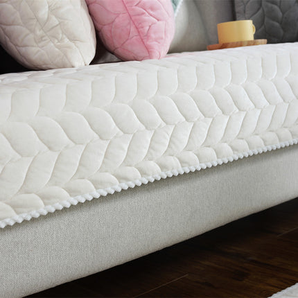 Sofa covers, velvet sofa seat cover non-slip couch cover sofa slipcocers recliner armrest backrest cover for pet cat
