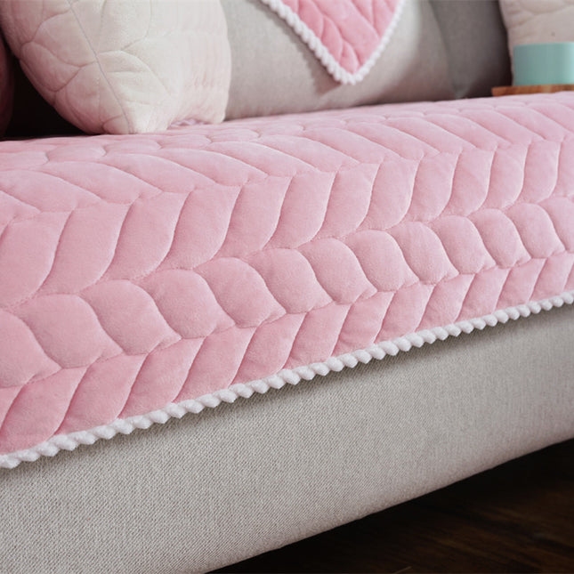 Sofa covers, velvet sofa seat cover non-slip couch cover sofa slipcocers recliner armrest backrest cover for pet dog, cat