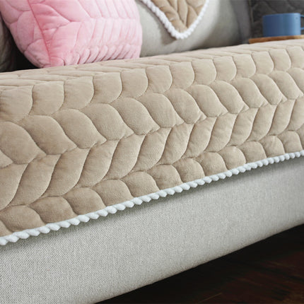 Sofa covers, velvet sofa seat cover non-slip couch cover sofa slipcocers recliner armrest backrest cover for pet dog, cat