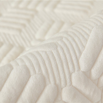 Crystal plush sofa seat cover, non-slip cozy sofa slipcovers couch for living room washable furniture sofa protector