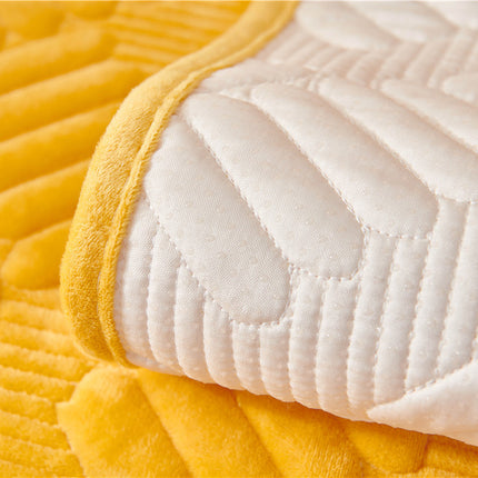 Crystal plush sofa seat cover, non-slip cozy sofa slipcovers couch covers for living room washable furniture sofa protector