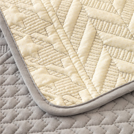 Sofa slipcovers furniture protector jacquard cotton quilted non-slip sofa seat cover sofa couch covers for dogs