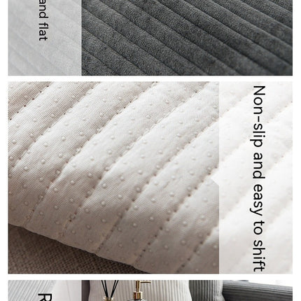 Crystal velvet thickened sofa slipcovers Non-slip sofa seat cover washable furniture protector couch cover