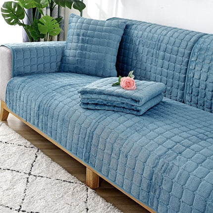 Facecloth sofa seat cover, super soft and stylish sofa slipcovers for cats and dogs, furniture protector