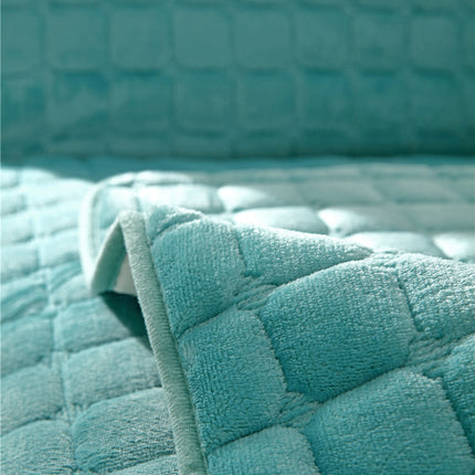 Facecloth sofa seat cover, super soft and stylish sofa slipcovers for cats and dogs, furniture protector non-slip couch covers