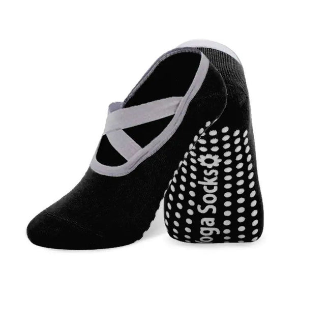 Women's Padded Cushioned Non-Slip Anti-Slip Grips Yoga Pilates Ballet Barre Socks