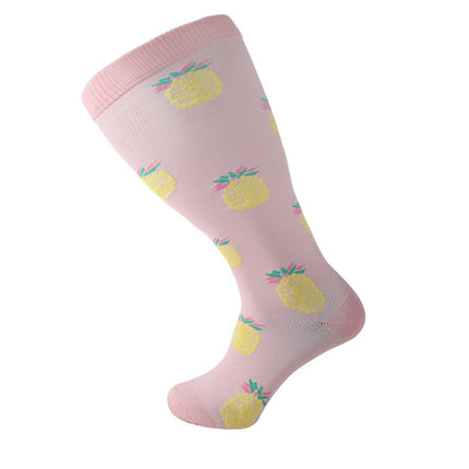 Men's and Women's Wide Calf Plus Size Compression Socks--Extra Wide Calf Knee Support Socks