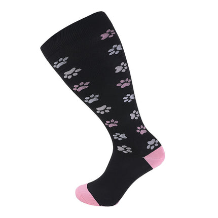 Men's and Women's Wide Calf Plus Size Compression Socks--Extra Wide Calf Knee Support Socks