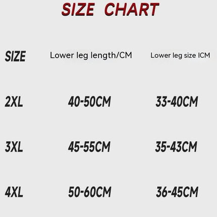 Men's and Women's Wide Calf Plus Size Compression Socks--Extra Wide Calf Knee Support Socks