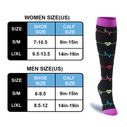 Compression Socks for Women & Men Circulation Best Support for Nurse,Medical,Running,Athletic