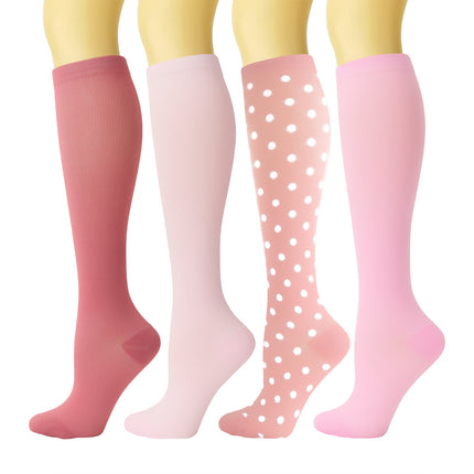 Compression Socks for Women & Men Circulation Best Support for Nurse,Medical,Running,Athletic-A