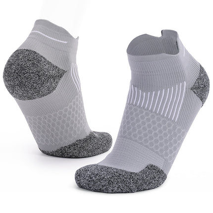 Casual Ankle Socks Men's and Women's Thin Sports Running Low Heel No Show Socks