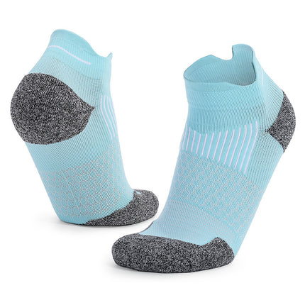 Casual Ankle Socks Men's and Women's Thin Sports Running Low Heel No Show Socks