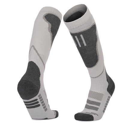Women's Ski Socks Men's Compression Tall Ski Socks Winter Outdoor Sports Warm Socks