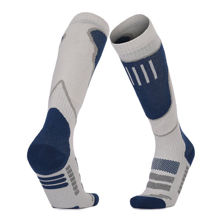 Women's Ski Socks Men's Compression Tall Ski Socks Winter Outdoor Sports Warm Socks