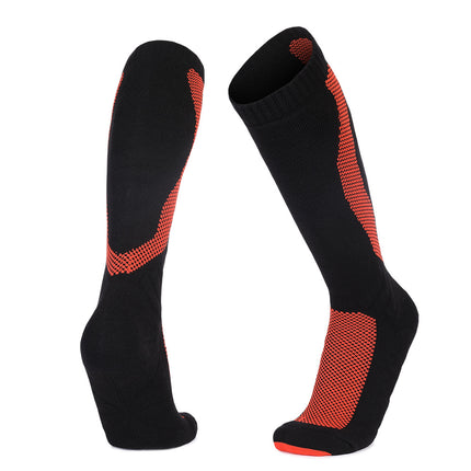 Sports Tall Compression Socks Thickened Terry Ski Sports Cushioning Compression Socks