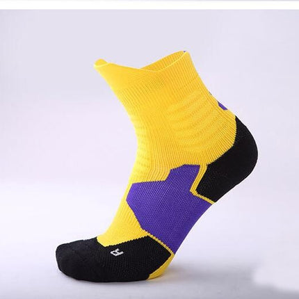 Performance Ankle Athletic Socks Comfort Cushioned Breathable Compression Running Sports Socks